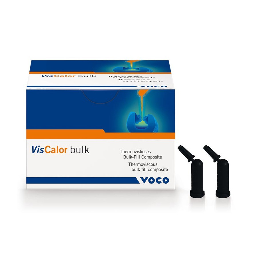 Voco Viscalor Bulk 80 × 0,25g (16 × uniwersalny, 16 × A1, 16 × A2, 32 × A3), VisCalor Dispenser