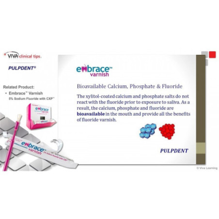 Embrance Varnish 5% Lakier do Fluoryzacji Remineralizujący szkliwo