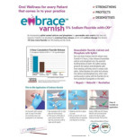 Embrance Varnish 5% Lakier do Fluoryzacji Remineralizujący szkliwo