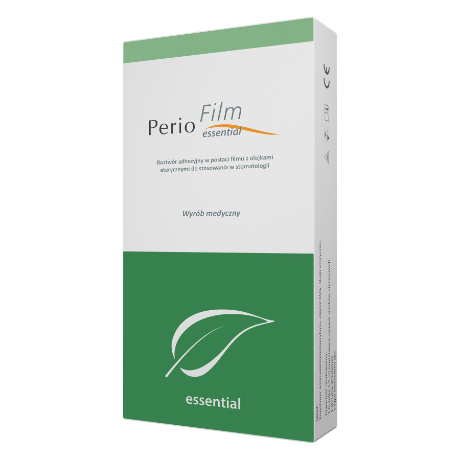 Perio Film Essential - Roztwór adhezyjny w postaci filmu z olejkami eterycznymi