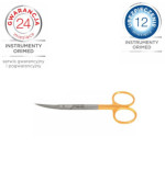 Nożyczki Iris o długości 11,5 cm, utwardzane węglikiem spiekanym (TC).