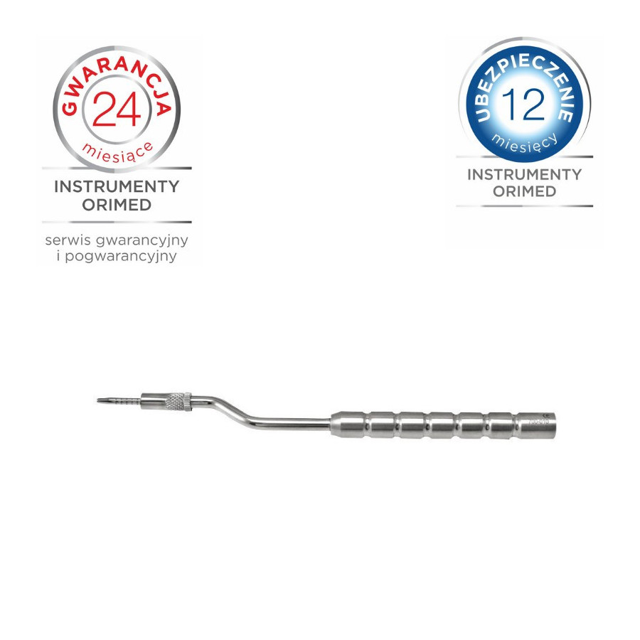 Osteotom Prosty Wypukły Bez Ogranicznika Ø 4,3 MM, DŁ. 15,5 CM