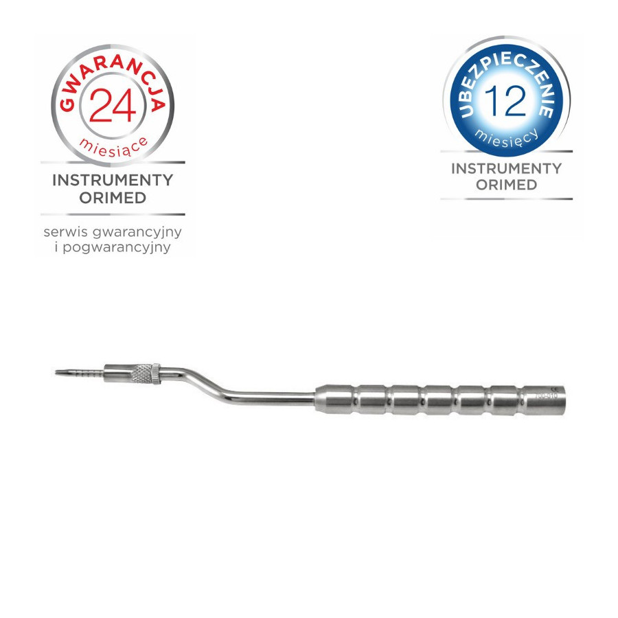 Osteotom Prosty Wypukły Bez Ogranicznika Ø 4,3 MM, DŁ. 15,5 CM