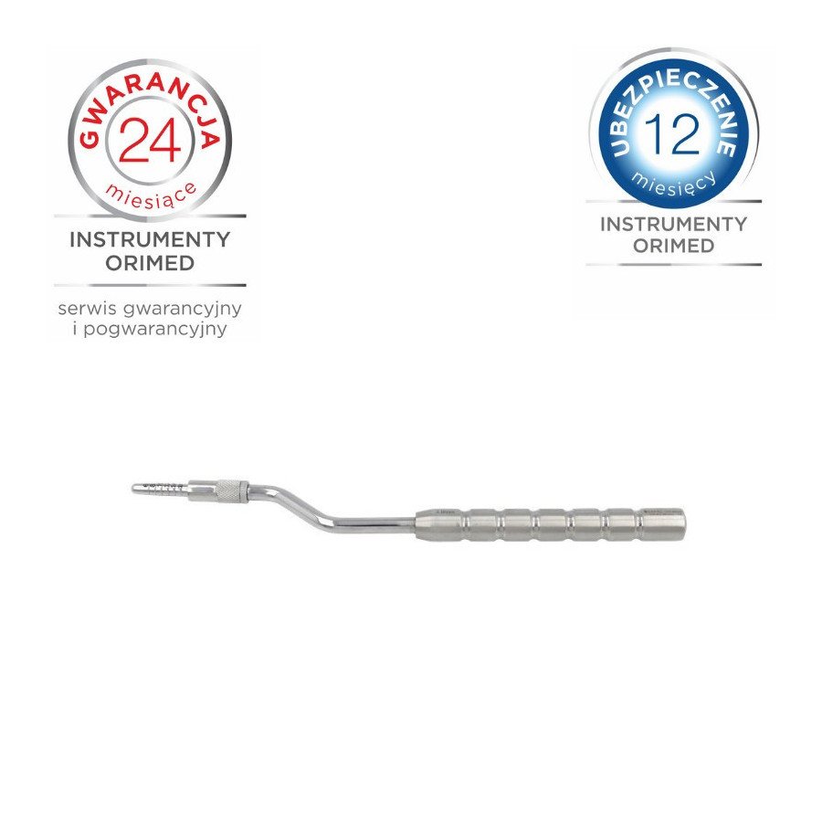 Osteotom Wygięty Wklęsły Z Ogranicznikiem Ø 3,9 MM, DŁ. 17 CM