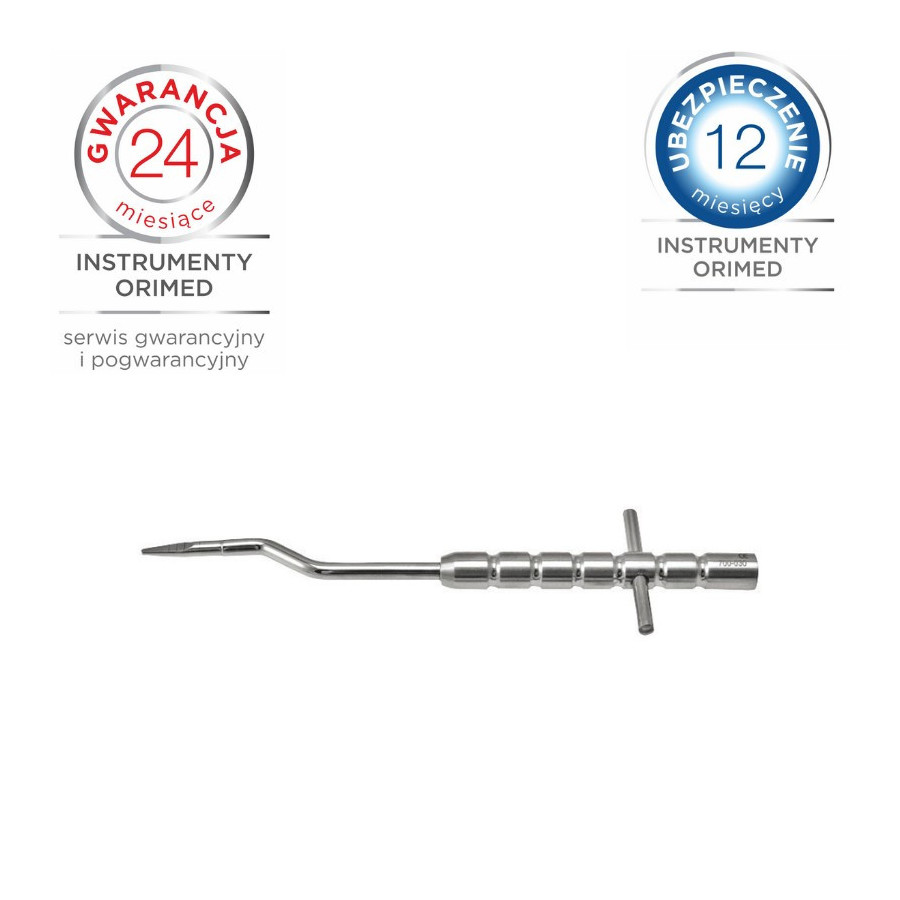 Osteotom Płomyk Prosty Bez Ogranicznika Ø 2,8 MM, DŁ. 15,5 CM