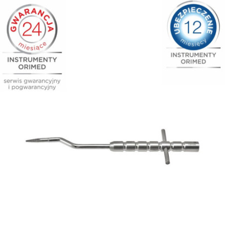 Osteotom Płomyk Prosty Bez Ogranicznika Ø 2,8 MM, DŁ. 15,5 CM