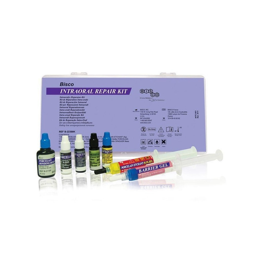 Intraoral Repair Kit - zestaw do napraw wew-ustnych (naprawa porcelany) Intraoral Repair Kit - zestaw do napraw wew-ustnych (naprawa porcelany)