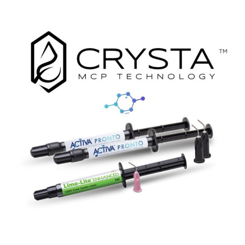 CRYSTA - Materiały zawierające opatentowaną technologię MCP