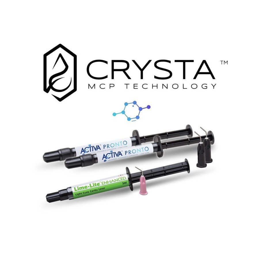 CRYSTA - Materiały zawierające opatentowaną technologię MCP