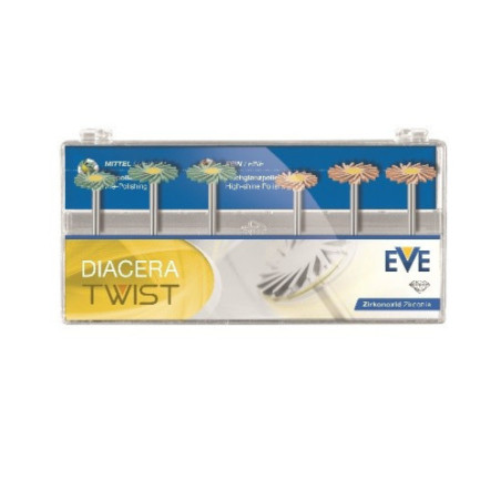 Gumki Polerskie DIACERA TWIST - SET HP 324