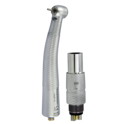 Turbina ze światłem COXO CX207-G H16-NTPQ6 z szybkozłączką NSK (LED, torque, spray, push-button)