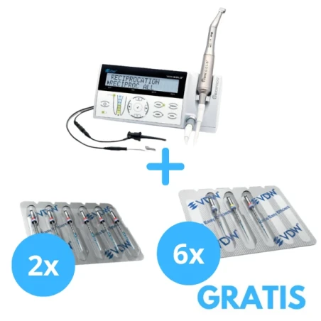 VDW GOLD RECIPROC + Gratis (VDW ROTATE 3szt 25mm) + (VDW ROTATE 6szt 25.04/25 mm)