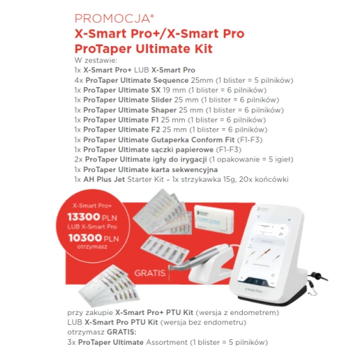 X-Smart Pro+/X-Smart Pro - Zestaw Protaper Ultimate Kit