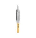 PĘSETA CHIRURGICZNA ADSON - PROSTA, ZĄBKI 1X2, DŁ. 12 CM, TC
