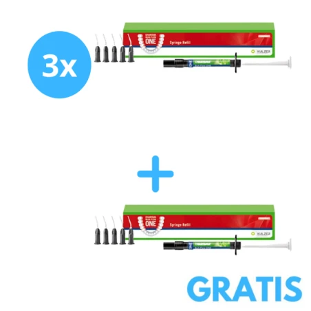 3 x  Bulk Flow One 2g + Gratis 1 x Bulk Flow One 2g