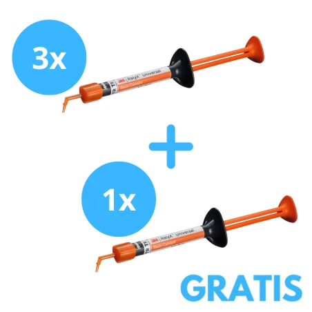 3 x RelyX Universal 3,4g  +  Gratis 1 x RelyX Universal 3,4g
