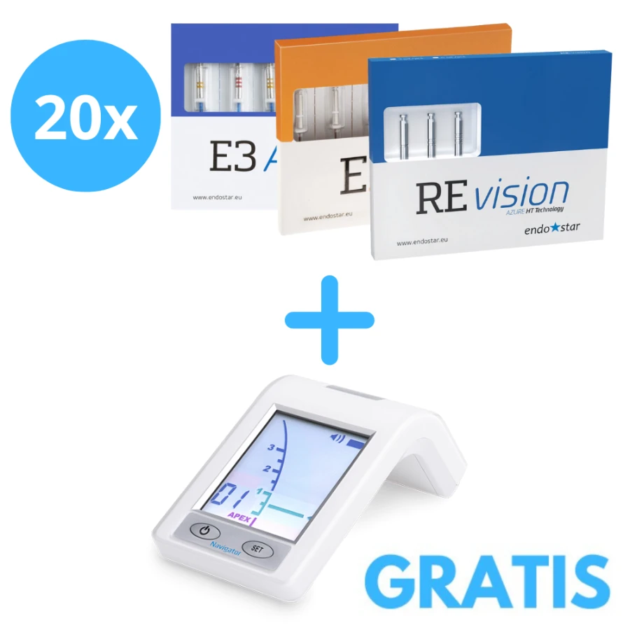 20 x ( Endostar Azure, Endostar Easy Path , Endostar REvision) + Gratis Endostar Navigator