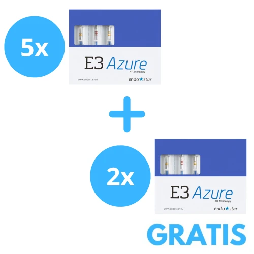 5 x Endostar Azure ( 3 sztukowe ) + Gratis 2 x Endostar Azure ( 3 sztukowe )