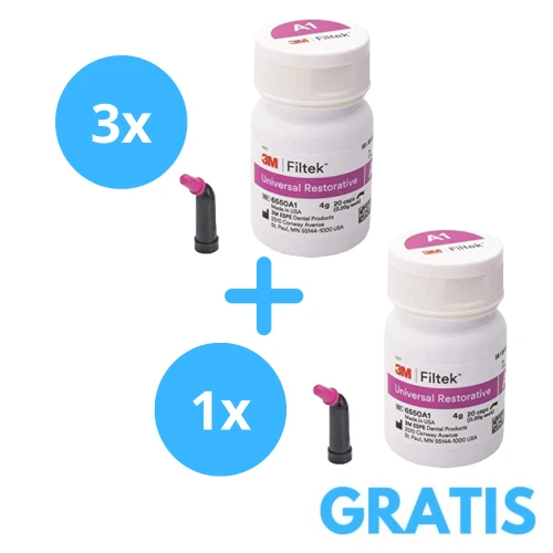 3  x Filtek Universal Kapsułki 20x0,2g + Gratis Filtek Universal Kapsułki 20x0,2g