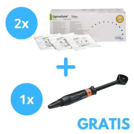 2 x OptraGate (Assortyment , Regular , Small ) + Gratis 1 x Tetric PowerFill 1x3g