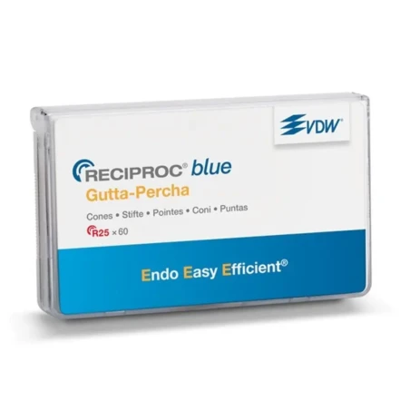 Gutaperka Kalibrowana  VDW Reciproc Blue 60 sztuk