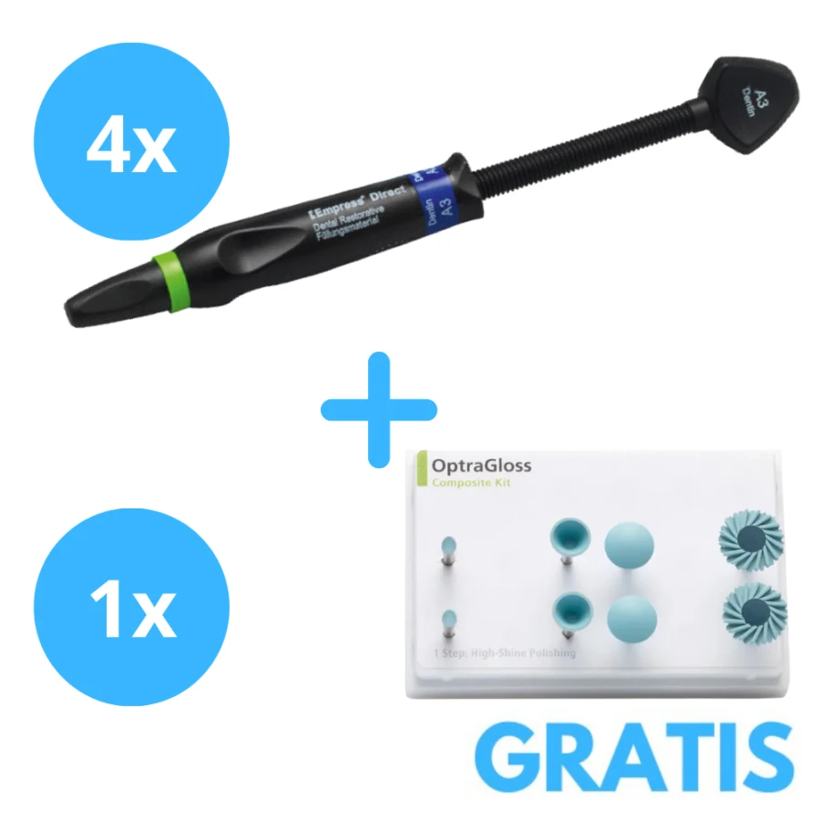 3 x Tetric EvoFlow + Gratis 1 x Tetric EvoFlow