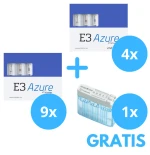 9 x Endostar Azure 6 sztukowe + Gratis 4 x Endostar Azure 6 sztukowe + Pojemnik na pilniki  z linijką