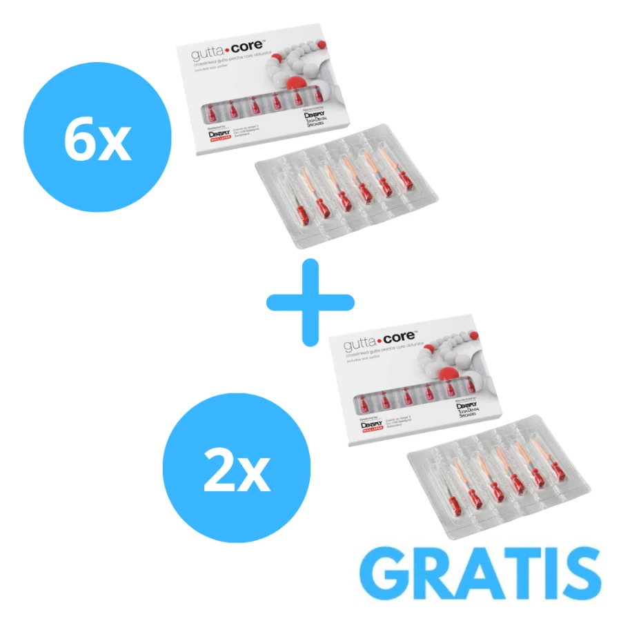 Guttacore 6+2 Przy zakupie 6 blistrów Guttacore® GRATIS: 2 blistry