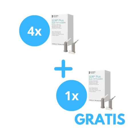 4 x SDR Plus Refill (15 kompiul) + Gratis 1 x SDR Plus Refill Universal ( 15 kompiul)