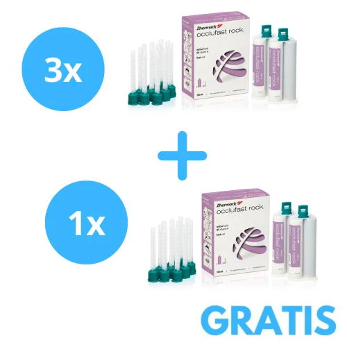 3 x Occlufast Rock (2x 50 ml)+ Gratis 1 x Occlufast Rock (2x 50 ml)