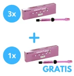 3 x Estelite Sigma Quick 3,8g + Gratis 1 x Estelite Sigma Quick  3,8g