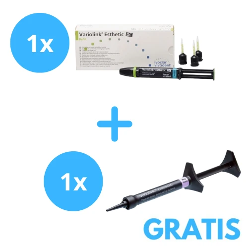 1 x Variolink Esthetic DC 9g + Gratis Variolink Esthetic LC 2g