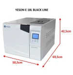 Autoklaw serii E 18L BLACK