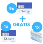 9 x Endostar Azure 6 sztukowe + Gratis 4 x Endostar Azure 6 sztukowe + Pojemnik na pilniki  z linijką