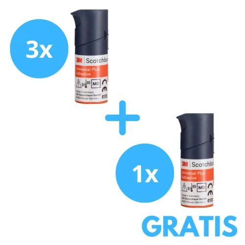 Zestaw 3 x ScotchBond Universal Plus 5ml + Gratis 1x ScotchBond Unviersal 5ml