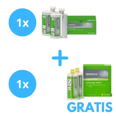 1 x Variotime Dynamix 2 x 380 ml + Gratis 1 x  Variotime  Flow 2 x 50 ml