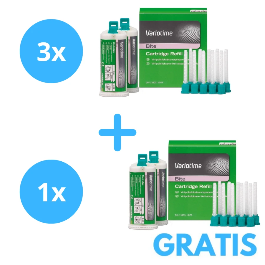 3 x Variotime Bite + Gratis 1 x Variotime Bite