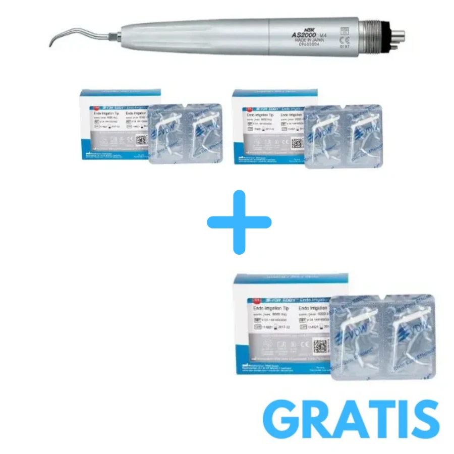 SKALER NSK AS2000 + (2 X VDW EDDY 10SZT) + GRATIS VDW EDDY 10 SZT