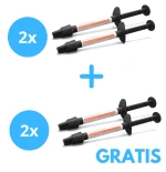 2 x SimpliShade Bulk Fill Flow ( 2 x 2g ) + Gratis 2 x SimpliShade Bulk Fill Flow ( 2 x 2g )