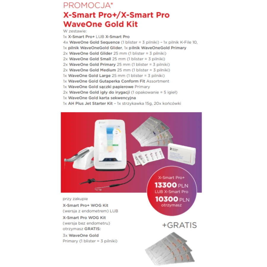 X-Smart Pro+/X-Smart Pro WaveOne Gold Kit