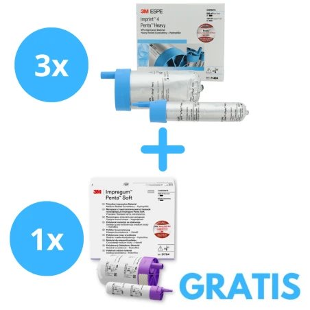 3 x Imprint 4 Penta Heavy 2 × 360 ml + Gratis Impregum 4 Penta ( I lub II warstwa )