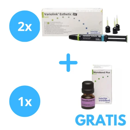 2 x Variolink Esthetic DC 9g + Gratis 1 x MonoBond 5g