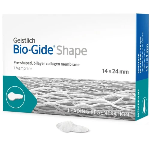 GEISTLICH BIO-GIDE SHAPE Membrana Kolagenowa Dwustronna 14x24mm