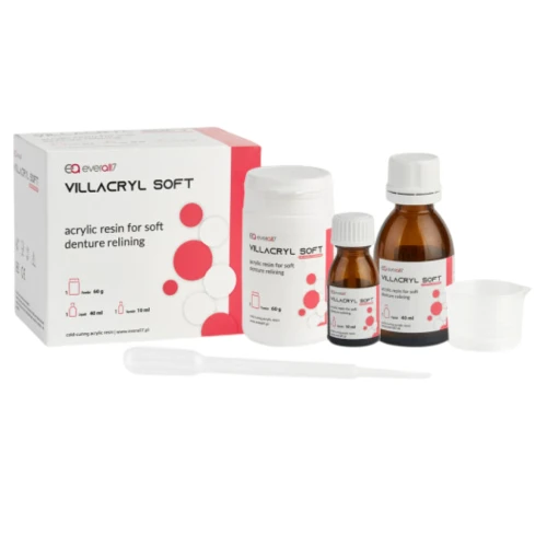 Villacryl Soft Materiał do podścieleń  60g + płyn 40ml + lakier 10ml
