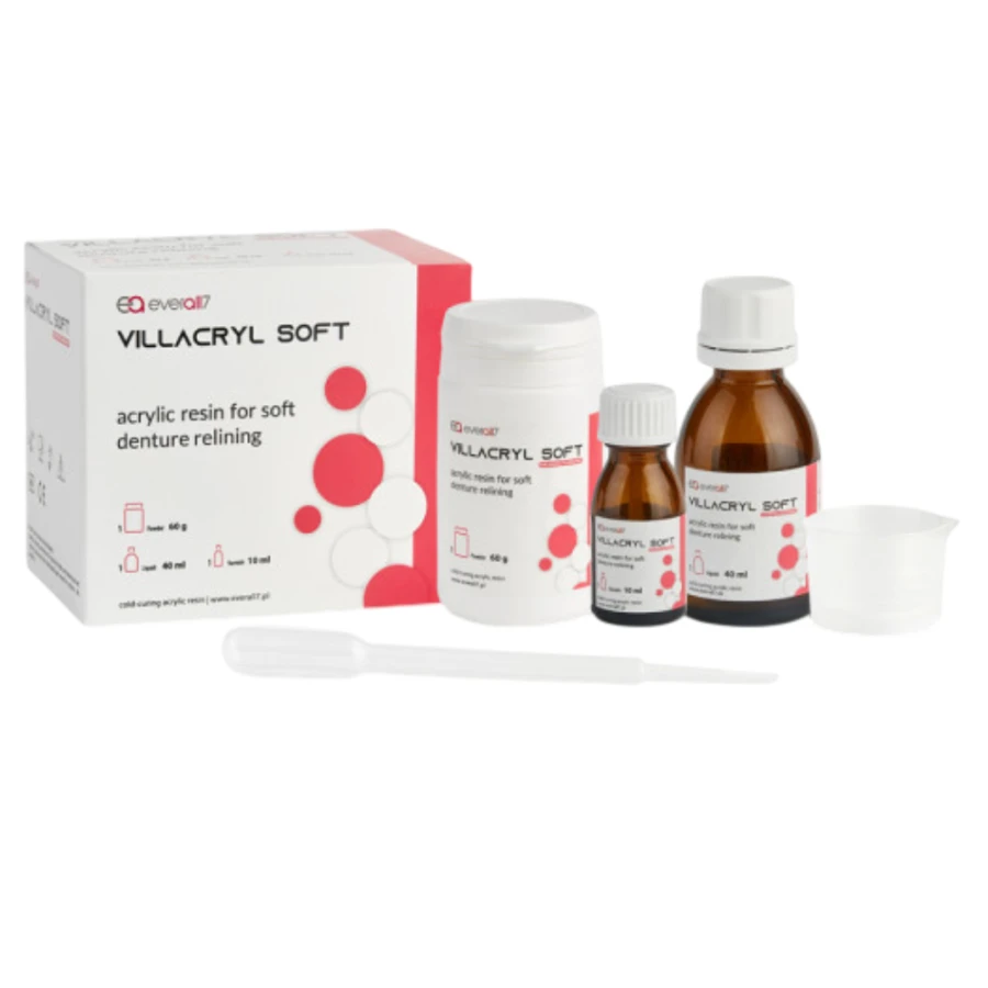 Villacryl Soft Materiał do podścieleń  60g + płyn 40ml + lakier 10ml