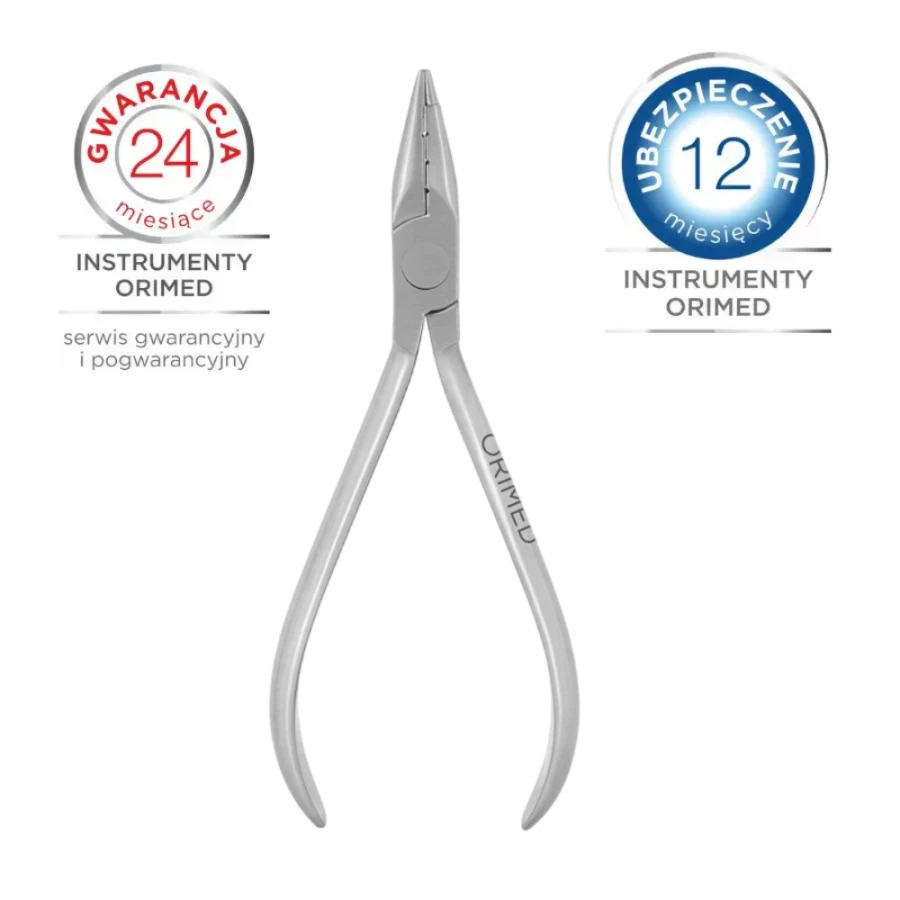 KLESZCZE ORTODONTYCZNE JARABAK - Do doginania drutu, dł. 13.5 cm KLESZCZE ORTODONTYCZNE JARABAK - Do doginania drutu, dł. 13.5 cm