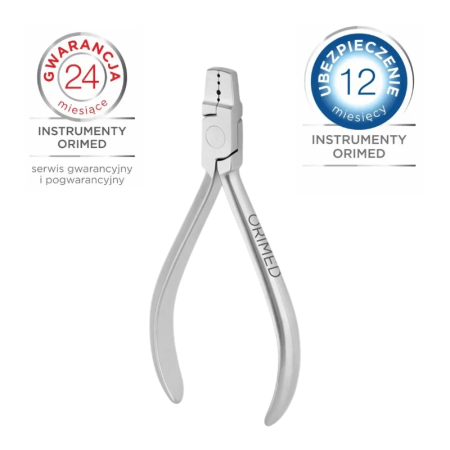 KLESZCZE ORTODONTYCZNE DO FORMOWANIA ŁUKÓW - Językowych i podniebiennych, dł. 12 cm KLESZCZE ORTODONTYCZNE DO FORMOWANIA ŁUKÓW - Językowych i podniebiennych, dł. 12 cm