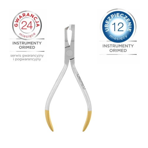 KLESZCZE ORTODONTYCZNE DO ZDEJMOWANIA PIERŚCIENI TC - Proste, dł. 13.5 cm