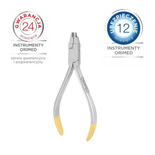 KLESZCZE ORTODONTYCZNE DO ZACISKANIA HACZYKÓW TC - Proste, dł. 12 cm