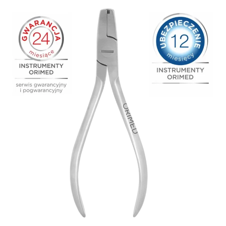 KLESZCZE ORTODONTYCZNE NANCE - Do formowania klamer typu Adams, dł. 14 cm KLESZCZE ORTODONTYCZNE NANCE - Do formowania klamer typu Adams, dł. 14 cm